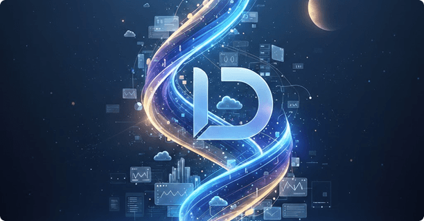 Bright future — futuristic Layout visualization